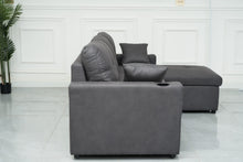 Load image into Gallery viewer, 3 Seater Sofa Bed with Reversible Storage Chaise
