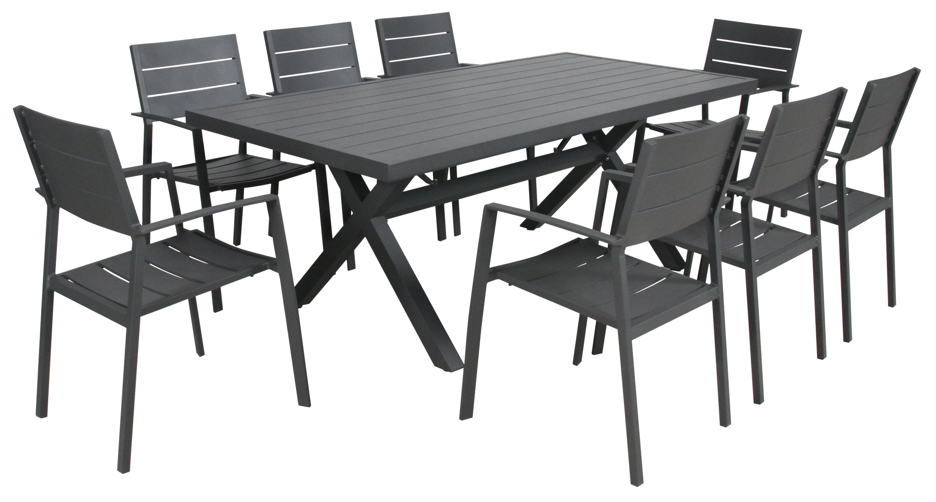 9 Piece Outdoor Dining Set