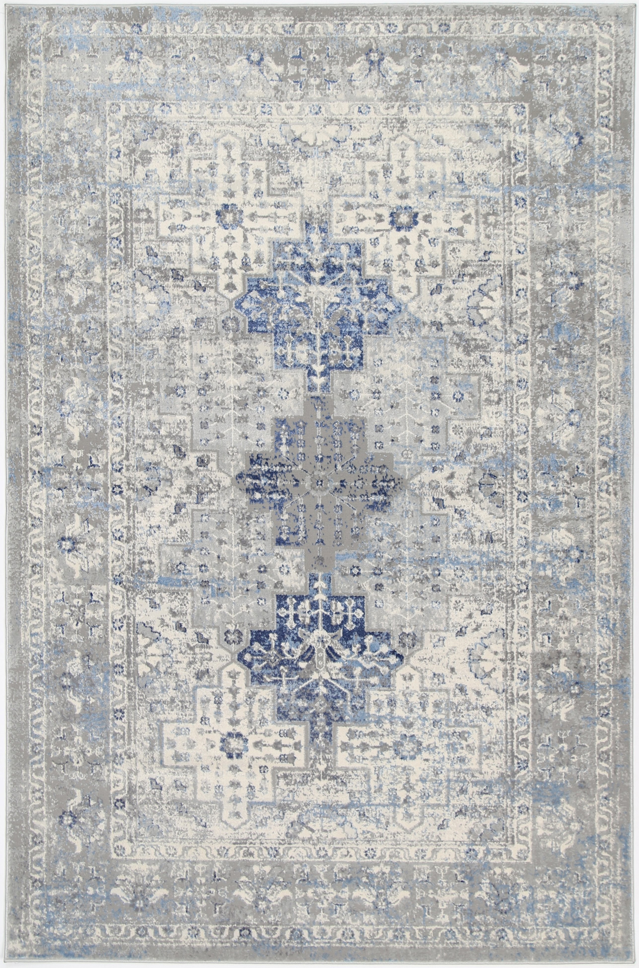 Navy Blue Oriental Rug